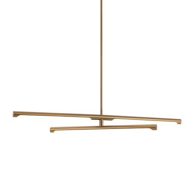 NOVELLE luminaire suspendu linéaire 30" | Luminaire Plus.ca
