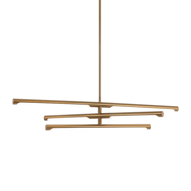 NOVELLE luminaire suspendu linéaire 36" | Luminaire Plus.ca
