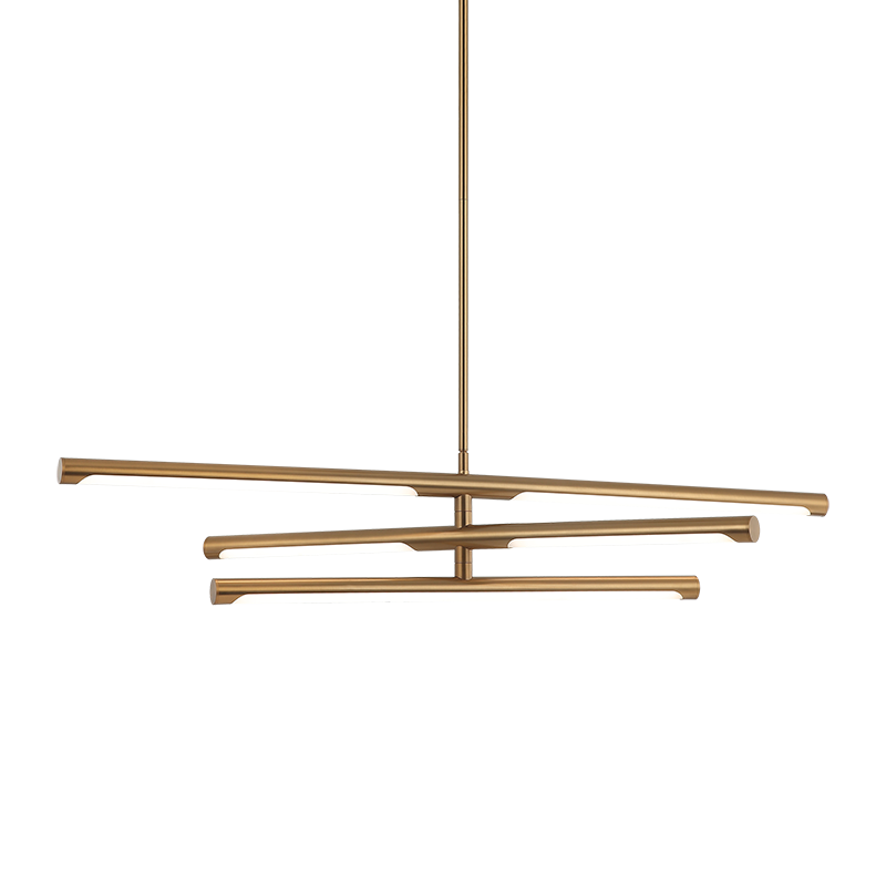 NOVELLE luminaire suspendu linéaire 36" | Luminaire Plus.ca