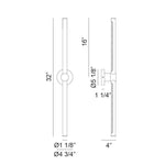 NOVELLE luminaire murale double | Luminaire Plus.ca