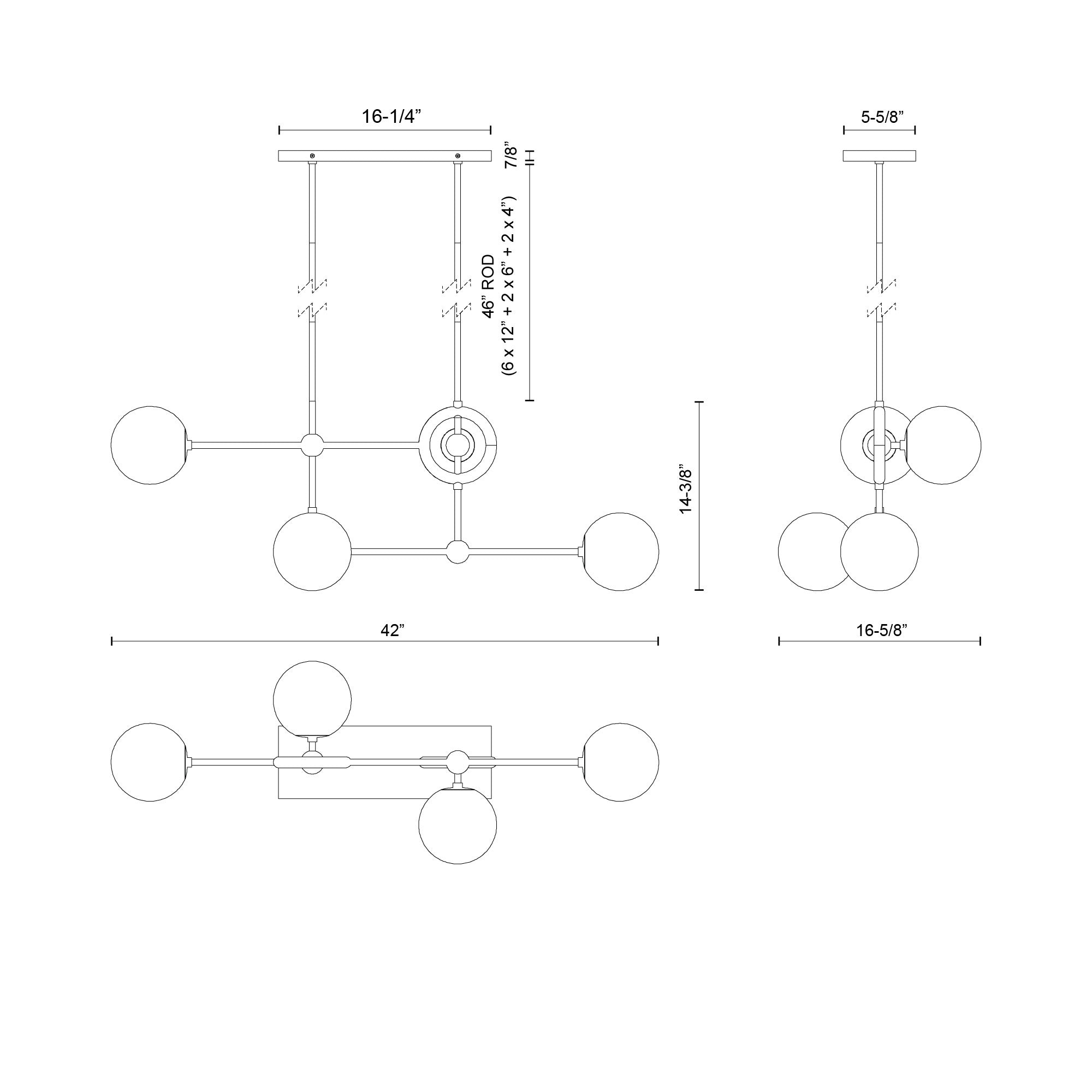 FIORE luminaire suspendu linéaire | Luminaire Plus.ca