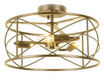 CALAH luminaire plafonnier noir ou doré CLH-153 | Luminaire Plus.ca