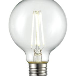 Ampoule DEL G25 3000K filament ivoire DVPG2530W10A