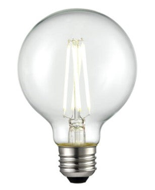 Ampoule DEL G25 3000K filament ivoire DVPG2530W10A