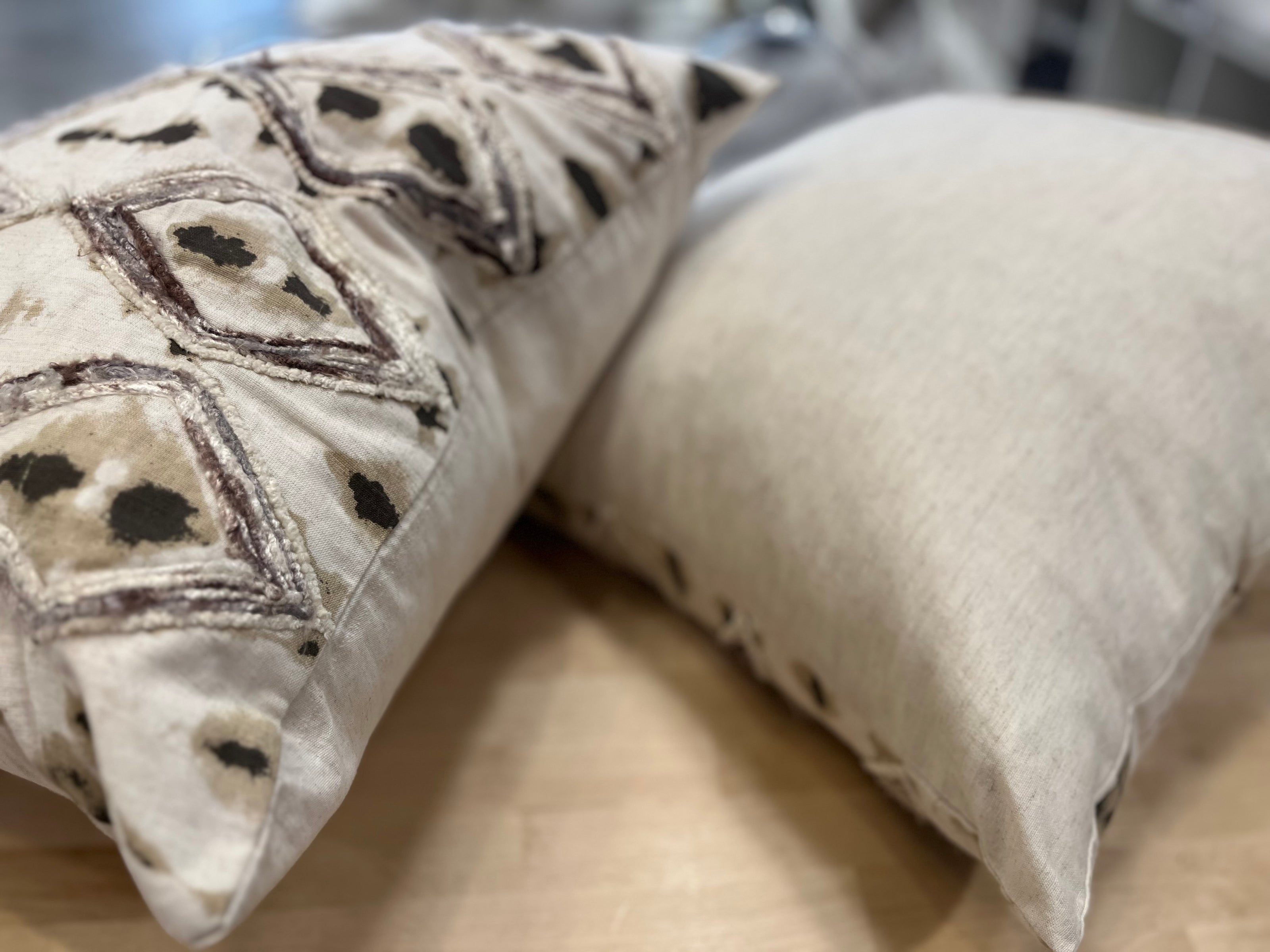 Coussins 20 X 20 ensemble de 2