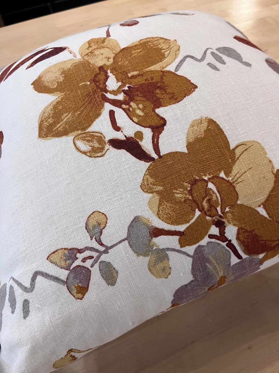 Coussin 16 X 16 fleuri