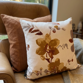 Coussin 16 X 16 fleuri