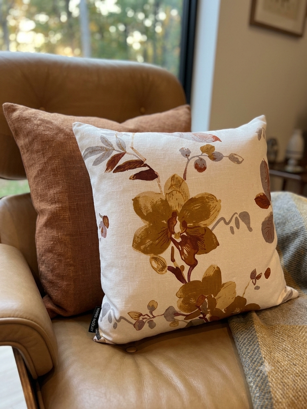 Coussin 16 X 16 fleuri