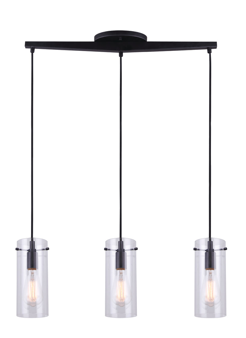 JONI luminaire suspendu nickel brossé IPL759A03 | Luminaire Plus.ca