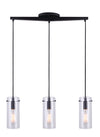 JONI luminaire suspendu nickel brossé IPL759A03 | Luminaire Plus.ca
