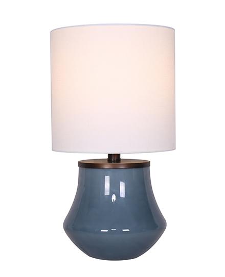 AURELIA luminaire lampe de table bleu LL2190 | Luminaire Plus.ca 