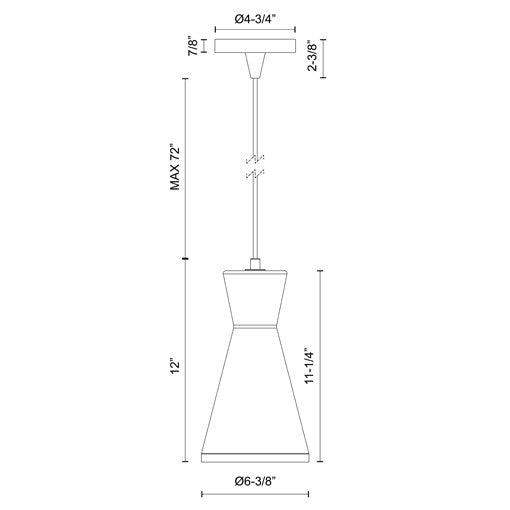 BETTY luminaire suspendu PD473706 | Luminaire Plus.ca