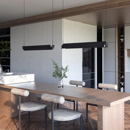 PHOENIX luminaire noir et blanc del intégré 36