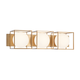 SQUIRCLE luminaire mural doré 26
