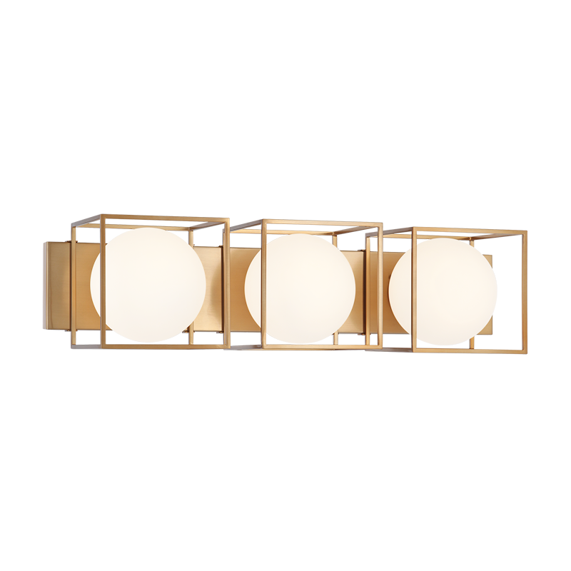 SQUIRCLE luminaire mural doré 26