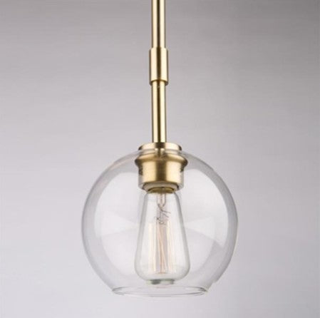 HAMILTON luminaire suspendu 6"D doré SC13120B