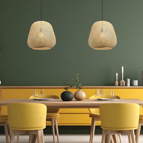 DEMBLEBY luminaire suspendu bois | Luminaire Plus.ca