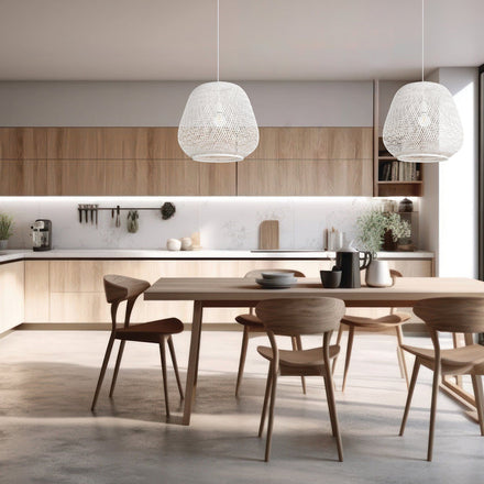 DEMBLEBY luminaire suspendu bois | Luminaire Plus.ca