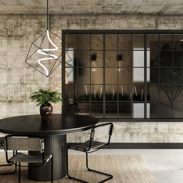 SCRIPT luminaire suspendu noir PD29226-BK | Luminaire Plus.ca
