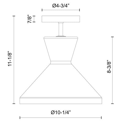 BETTY luminaire semi-plafonnier SF473710 | Luminaire Plus.ca