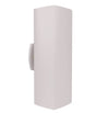 TUBE luminaire mural carré 18"H extérieur noir ou blanc  1831