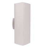TUBE luminaire mural carré 18"H extérieur noir ou blanc  1831