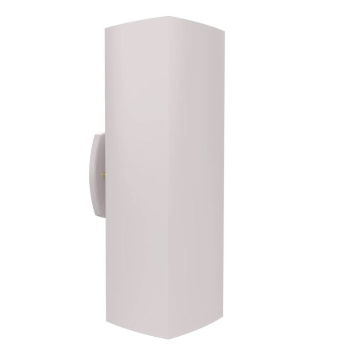 TUBE luminaire mural carré 18"H extérieur noir ou blanc  1831