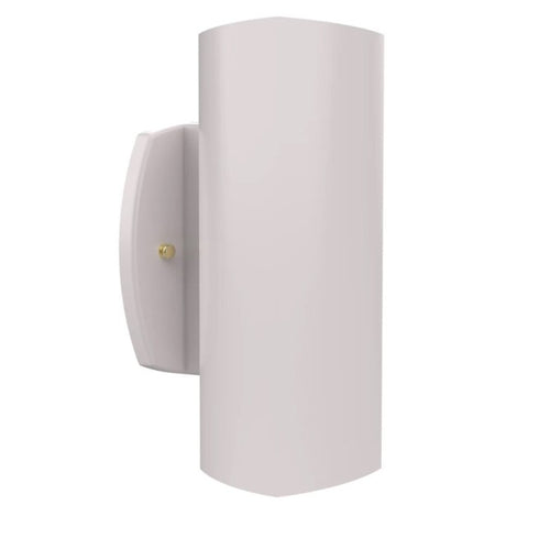 TUBE luminaire mural carré  extérieur 9"H noir ou blanc 1838