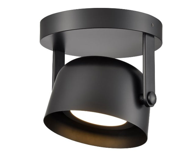 TUQUE luminaire plafonnier 12"D blanc ou graphite DVP40911