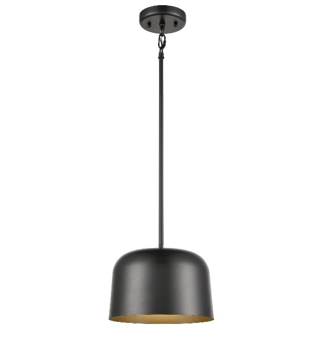 TUQUE luminaire suspendu 10"D blanc ou graphite DVP40921
