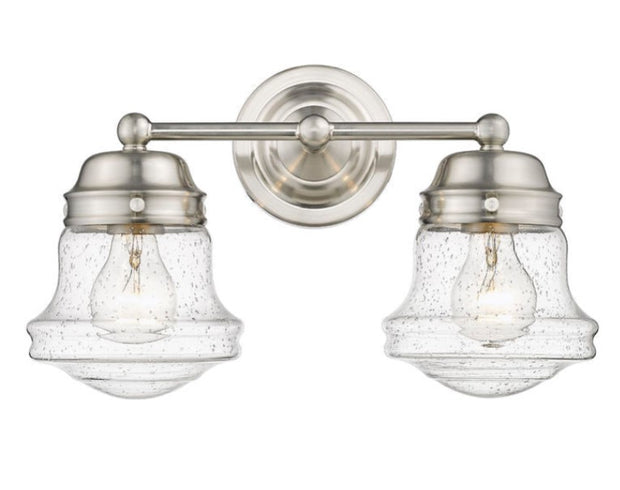 VAUGHN luminaire murale double 15 1/2"L 736-2V