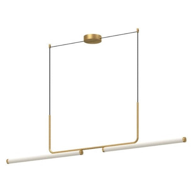 VESPER luminaire linéaire 73"L Del intégré LP73073