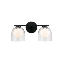 DERBISHONE luminaire mural noir W60702BKCL | Luminaire Plus.ca