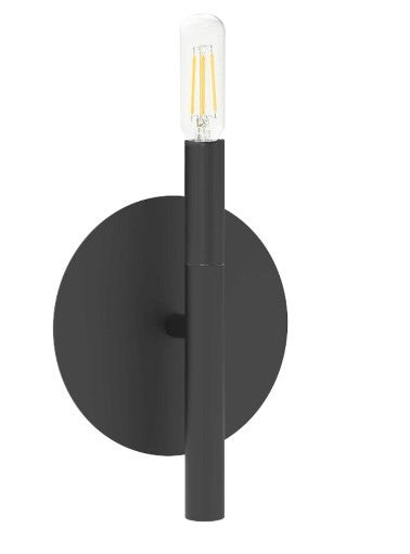 WAND luminaire mural noir WAN-91W-MB | Luminaire Plus.ca