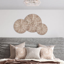 WILLOW luminaire plafonnier doré et corde blanche IFM1120A13GD | Luminaire Plus.ca