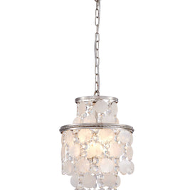 AVARA Luminaire suspendu nickel poli  11'' D AC12071PN