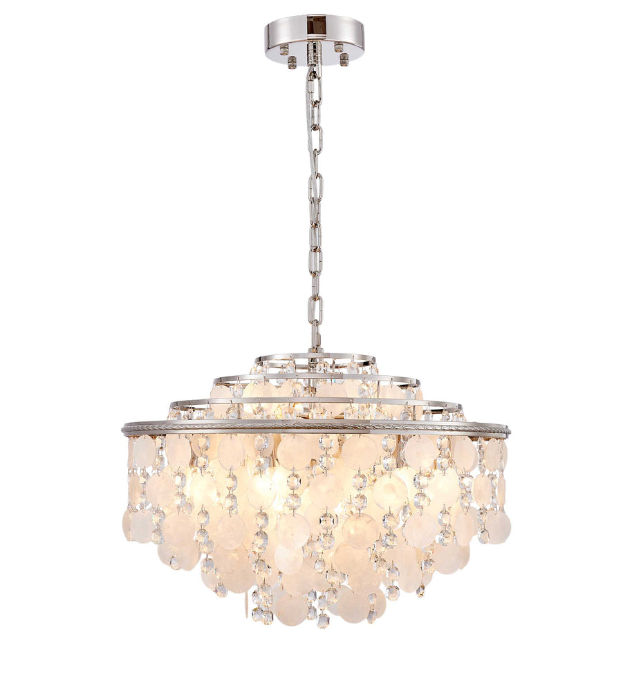 AVARA Luminaire suspendu nickel poli 23 1/2''D AC12073PN