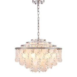 AVARA Luminaire suspendu nickel poli 23 1/2''D AC12073PN