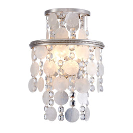 AVARA Luminaire mural nickel poli 10 1/2'' L AC12075PN