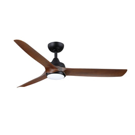 AQUILO Ventilateur 3 pales avec éclairage DEL contrôle inclus 52'' L AC41252