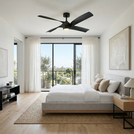 SWISH Ventilateur 4 pales avec éclairage DEL contrôle inclus  52'' L AC41452