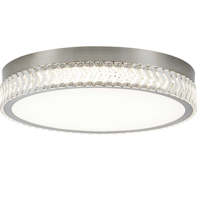 CHEVRON Plafonnier cristal 20''D AC5058BN
