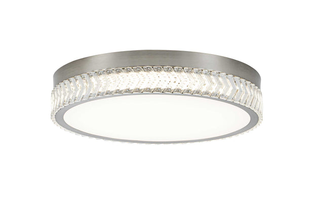 CHEVRON Plafonnier cristal 20''D AC5058BN