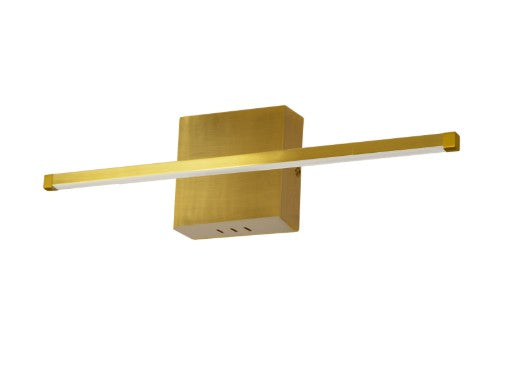 ARRAY luminaire mural 24"L doré ARY-2419LEDW-AG