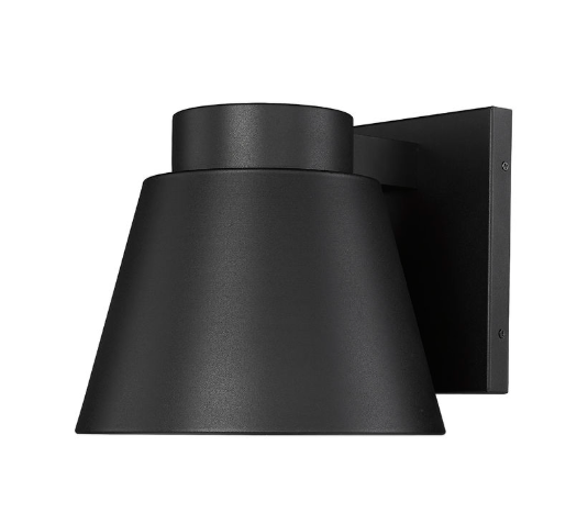 ASHER luminaire mural extérieur 12"D 544B