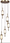 LAVENE luminaire suspendu 15''D LPL321A05GD