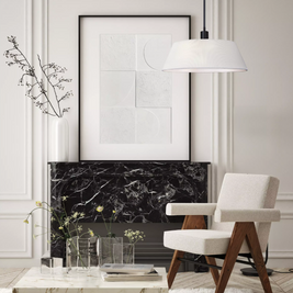 ASPEN luminaire suspendu 20''D IPL1201A03BK20