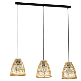 AYESGARTH luminaire suspendu bois 35 7/8'' 43867A | Luminaire Plus.ca