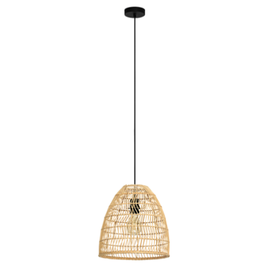 AYESGARTH luminaire suspendu bois 13''D 43866A