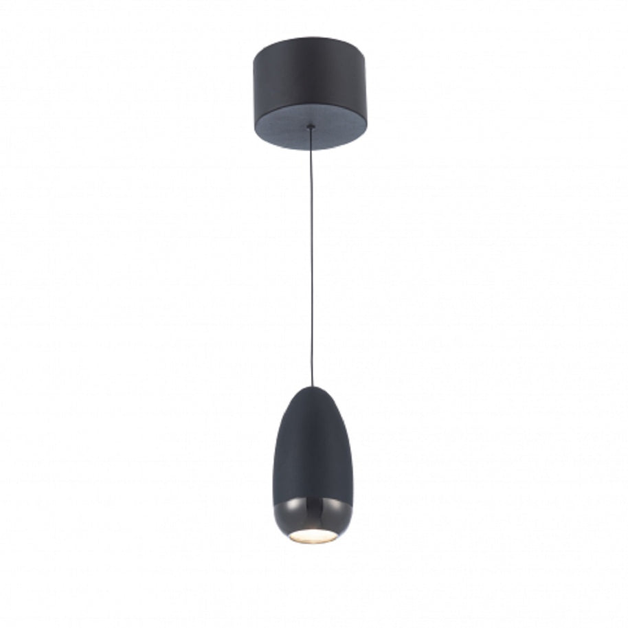 ROYAL PEARL luminaire suspendu noir AC6650BK
